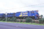 Pandrol Jackson railgrinder train lead power